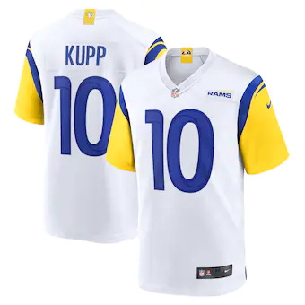 mens nike cooper kupp white los angeles rams alternate play